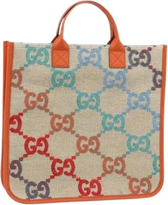 Gucci Pre-owned Tote Bags, female, Multicolor, Size: ONE SIZE Pre-owned Vintage Tote Bag