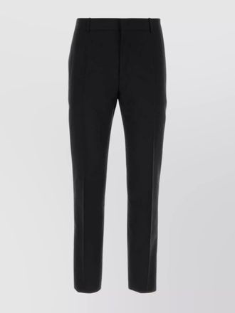 Alexander McQueen gabardine tailored trousers