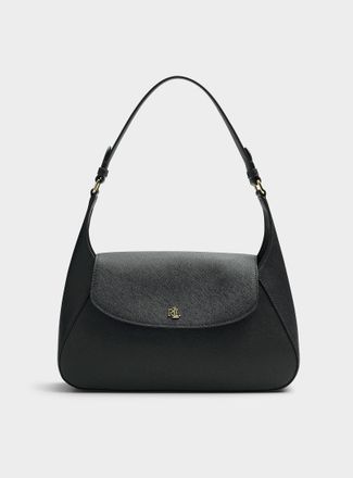 Lauren Ralph Lauren Womens Schylar textured leather shoulder bag