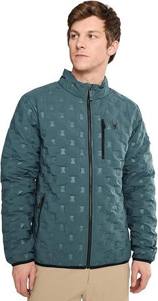 Spyder Zenith Down Jacket Mens Coat Slate Blue : 3XL, Polyester