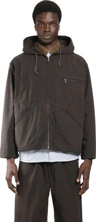 Comme Des Gar&ccedil;ons Cotton Canvas Windbreaker