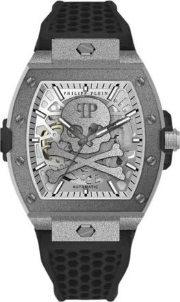 Philipp Plein The $keleton Frosted Automatik Pwjfa 0925 - Heren - Horloges - Grijs - ONE Size - Accessoires