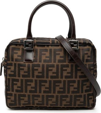 Fendi Pre-owned Fendi Zucca Canvas Satchel Ladies Y1RSXF4A5PIDJRUD