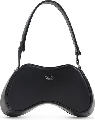 Diesel Black Play Shoulder Bag-Donna