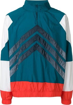 adidas colour block sports jacket - Veelkleurig