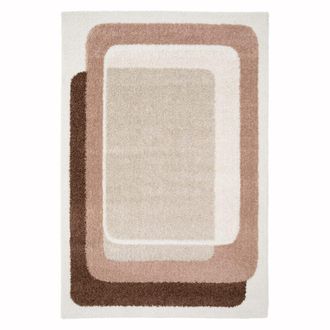 AFK Living Alfombra de dise&ntilde;o suave y gruesa 160 x 230 cm