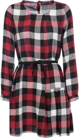 Woolrich Korte Jurken - Dames - Korte kleedjes - Rood - L - Wol - Kleedjes