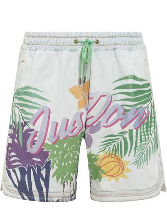 Just Don Bermuda Shorts With Print