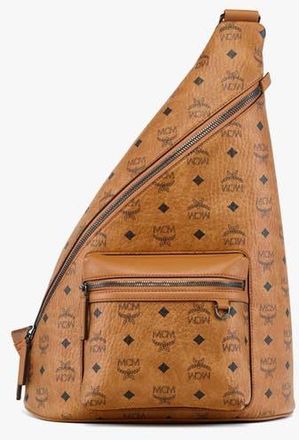MCM Aren Sling in Visetos in Cognac at Nordstrom