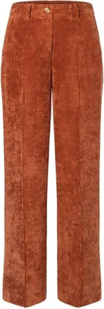 More & More More & More, Broeken, Dames, Oranje, XS, Wijde broek