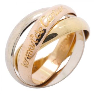 Cartier Yellow Gold (18K) Pink Gold (18K) White Gold (18K) Band Ring (Pre-Owned)
