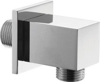 Crosswater Square wandaansluitbocht chroom