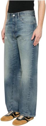 Sunflower Straight Jeans - Heren - Loose Fit Jeans - Blauw - W33 - Jeans