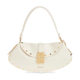Ganni Shoulder Bags, female, Beige, Size: ONE SIZE Shoulder Bag
