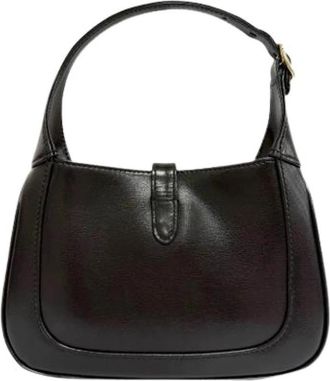 Gucci Pre-owned Jackie 1961 Satchel - Dames - Vintage Schoudertas - Zwart - ONE Size - Leer - Vintage