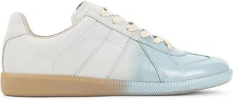 Maison Margiela Mens Sneakers Schoenen Blauw Ss 26 - Heren - Sneakers - Blauw - 40 EU - Leer - Schoenen