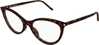 Saint Laurent Cat Eye Optical Frame - Dames - Brillen - Bruin - 55 MM - Accessoires