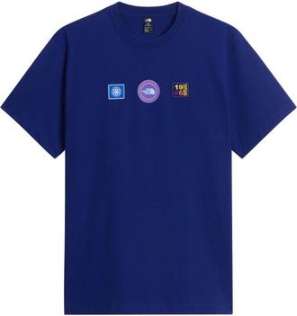 The North Face Explorer Badges RLX S/S Tee T-Shirt f&uuml;r Herren | blau
