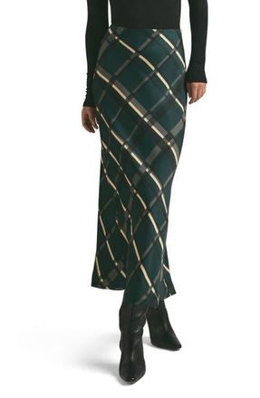 Favorite Daughter The Favorite Skirt in Juniper Plaid at Nordstrom, Size X-Large