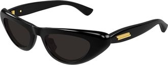 Bottega Veneta BV1450S 001 Womens Sunglasses Black Size 51