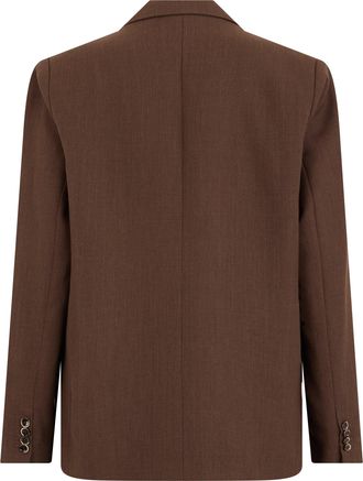 Nine In The Morning Wool Blazer - Brown