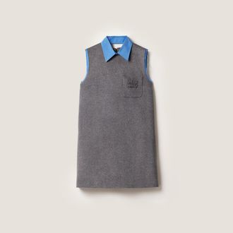 Miu Miu Velour mini-dress