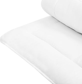 Beliani Beliani - Edred&oacute;n Microfibra Relleno De Poli&eacute;ster 155 X 200 Cm Personas Al&eacute;rgicas Lemberg