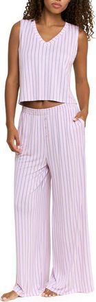 Honeydew Intimates All American Pajamas in Lilac Dew Pin Stripe at Nordstrom, Size X-Large