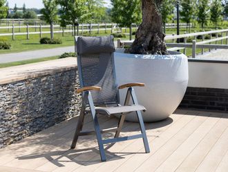 Bellagio la vita attrattiva Bellagio Lugo/Canzo 80cm dining tuinset 5-delig verstelbaar