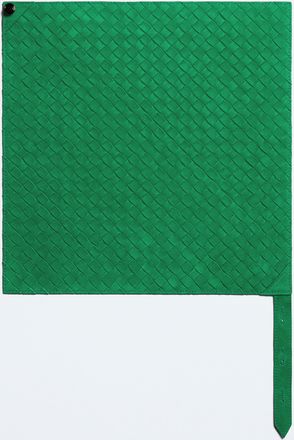 Bottega Veneta Foulard Intrecciato in pelle - Verde - Donna - U