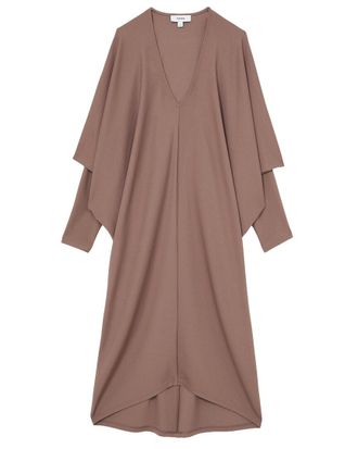 Reiss Gracie Draped Jersey Dress