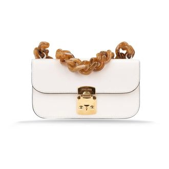 Miu Miu Dames, Tassen, Wit, Maat: ONE Size Leer