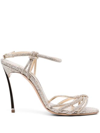 Casadei Blade C+C leren sandalen - Goud