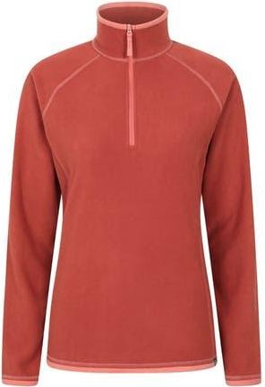 Mountain Warehouse Montana Half Zip Fleece Top in Burnt Orange at Nordstrom, Size 14
