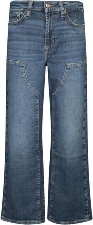 Rene Caovilla Jeans, Dames, Blauw, W27, Katoen, Alexa Jeans