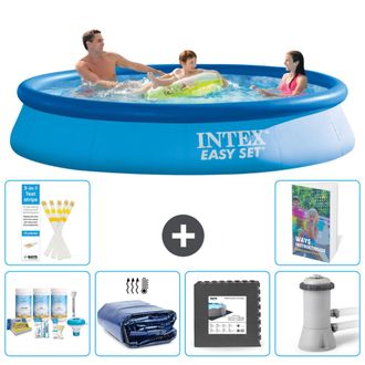 Intex Piscina Easy Set Redonda - 366x76 Cm - 7-piezas S59