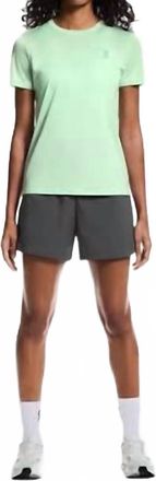 On Womens Core Short Sleeve Tee In Creek