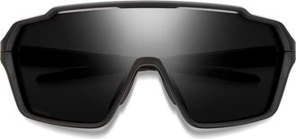 Smith Shift MAG 143mm Shield Sunglasses in Matte Black/Chromapop Black at Nordstrom