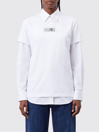 Maison Margiela Slim Fit Numeric Logo Cotton T-Shirt