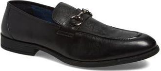 Steve Madden Lekter Bit Loafer in Black Leather at Nordstrom Rack, Size 11.5