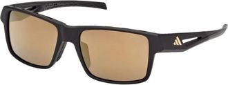 adidas Kleon Zonnebril - Heren - Zonnebrillen - Zwart - 55 MM - Accessoires
