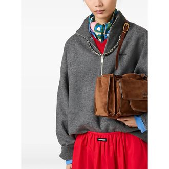 Miu Miu Half-zip Sweater