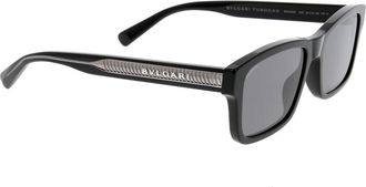 Bulgari Stijlvolle zonnebril voor zonnige dagen - unisex - Zonnebrillen - Zwart - ONE Size - Accessoires