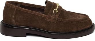 Steve Madden Huddles Flat Shoe BROWN SUED