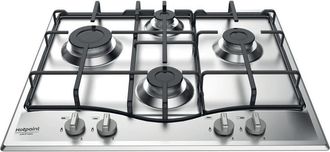OEM Placa De Gas Empotrada Hotpoint Pcn 642 Ix/har De 4 Quemadores En Acero