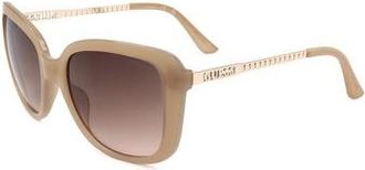 Guess Brown Gradient Butterfly Ladies Sunglasses GF6138 57F 55