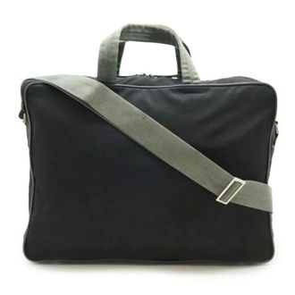 Prada Vintage, unisex, Zwart, ONE Size, Nylon, Pre-owned Nylon Schoudertas