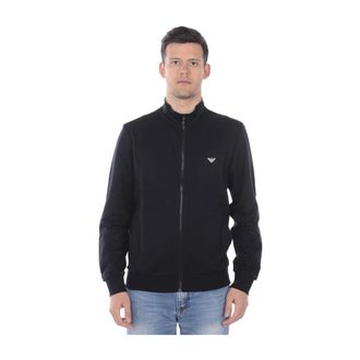 Emporio Armani Hombre, Sudaderas, Negro, Talla: L