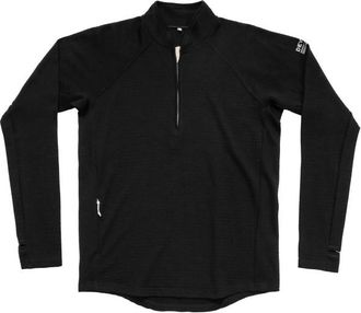 Devold Endurance Merino Zip Merinoshirt f&uuml;r Herren | schwarz