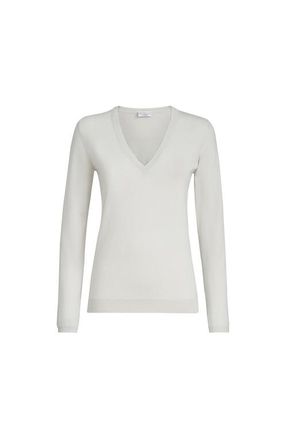 Brunello Cucinelli Cashmere and silk sweater in Rice at Nordstrom, Size Xx-Small Eu